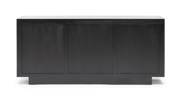 PRITI 3 Door Sideboard - Black