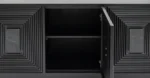 PRITI 3 Door Sideboard - Black