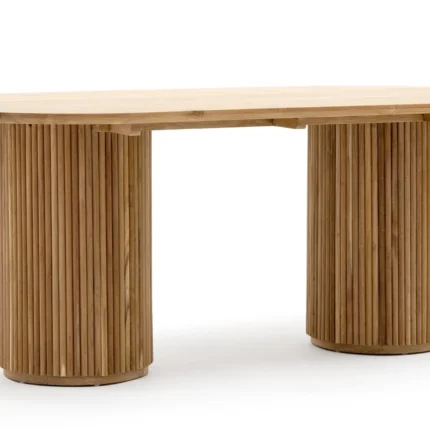 PRITI Oval Dining Table - Natural