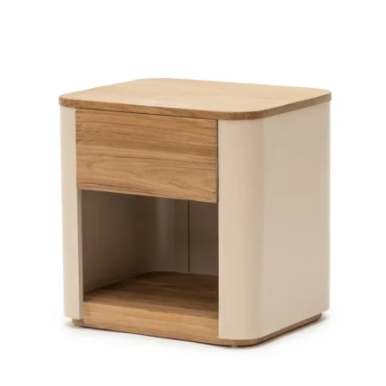 PRITI Bedside Table - Beige