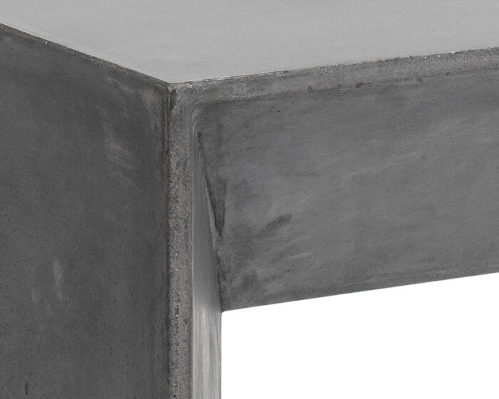 PRITI Nomad Concrete Outdoor Rectangular Coffee Table