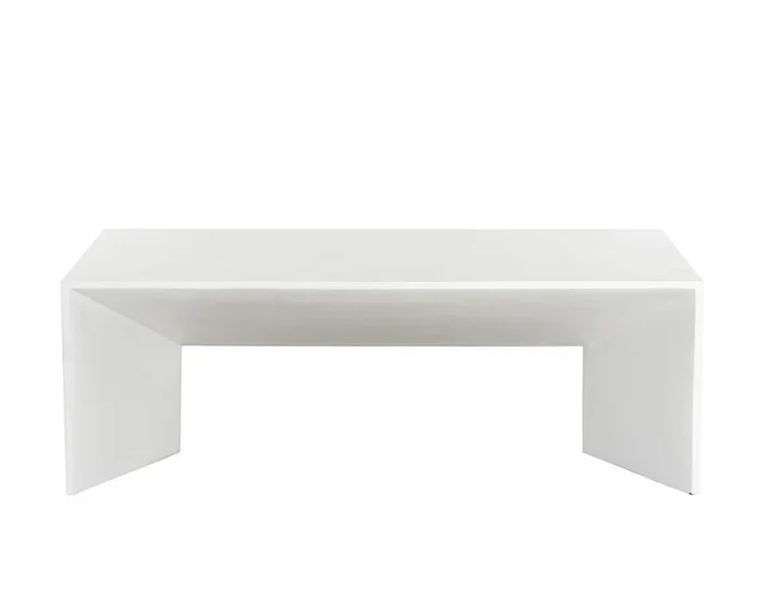 PRITI Nomad Concrete Outdoor Rectangular Coffee Table
