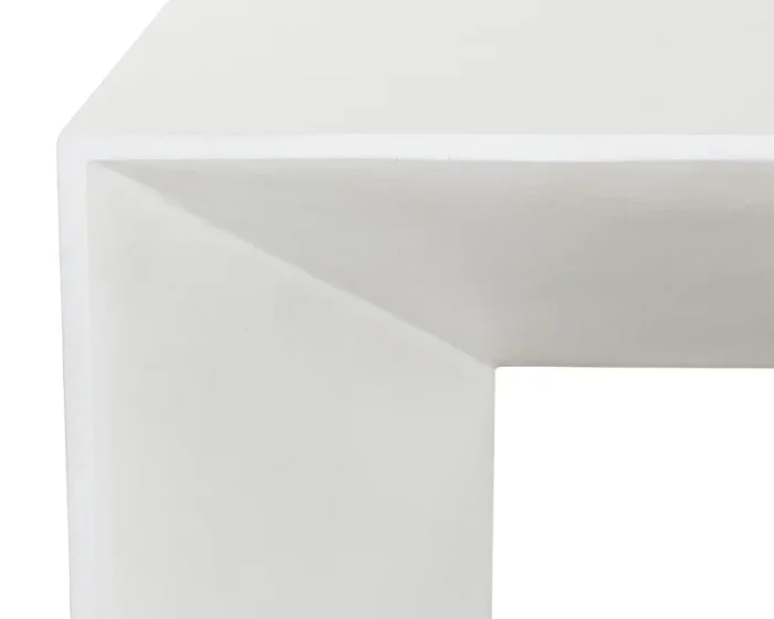 PRITI Nomad Concrete Outdoor Rectangular Coffee Table