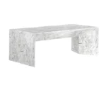 PRITI Nomad Concrete Outdoor Rectangular Coffee Table