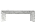 PRITI Nomad Concrete Outdoor Rectangular Coffee Table