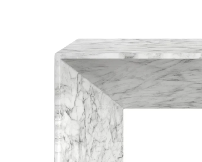 PRITI Nomad Concrete Outdoor Rectangular Coffee Table