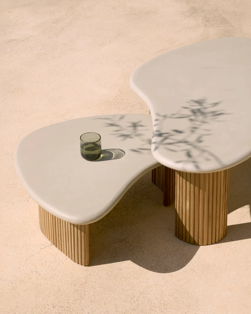 PRITI Boomerang Outdoor Coffee Table