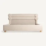 PRITI Bouclé Bed