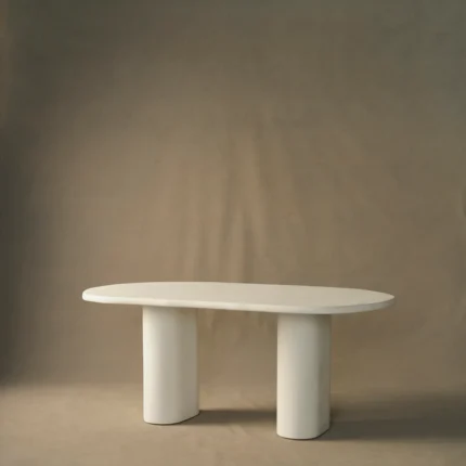 PRITI Frank Oval Dining Table
