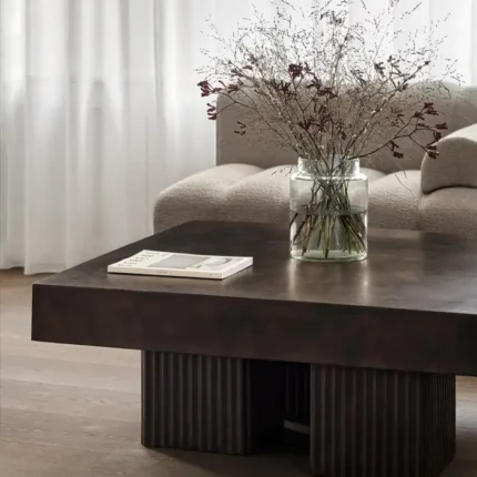 PRITI Gear Square Coffee Table