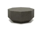 PRITI Concrete Charcoal Coffee Table