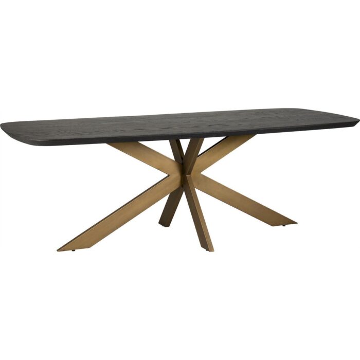 Table à manger ovale en bois PRITI