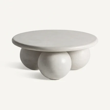 PRITI Stone Round Coffee Table