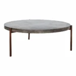 PRITI 36 Inch Coffee Table Grey Contemporary