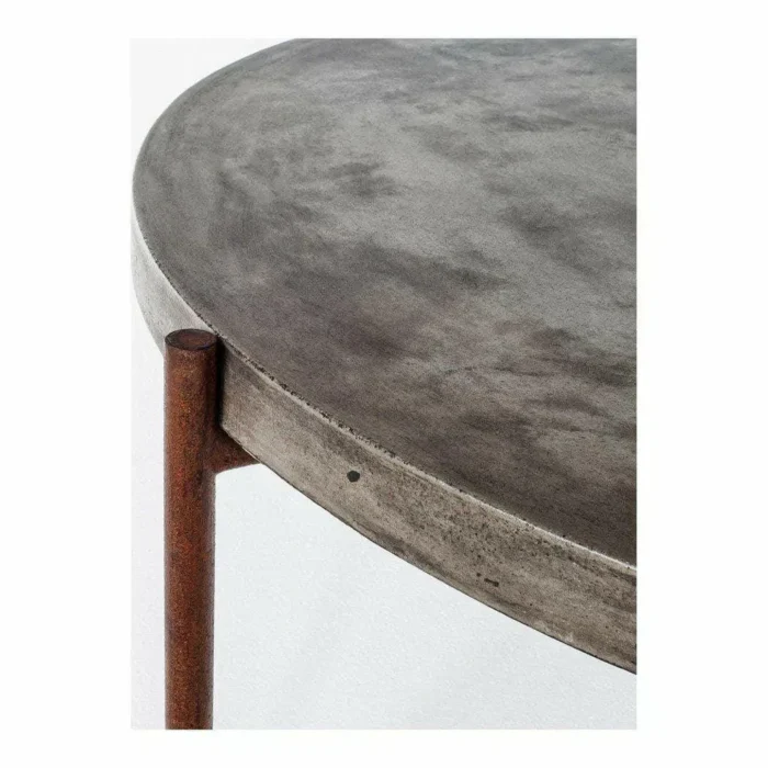 PRITI 36 Inch Coffee Table Grey Contemporary