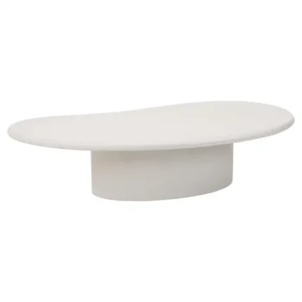 PRITI Contemporary Organic Natural Plaster Angus Coffee Table 150cm