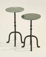 PRITI Cannes Nesting Tables Set | Small Round Nesting Table for Living Room , offices & Bedroom