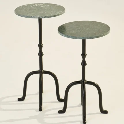 PRITI Cannes Nesting Tables Set | Small Round Nesting Table for Living Room , offices & Bedroom