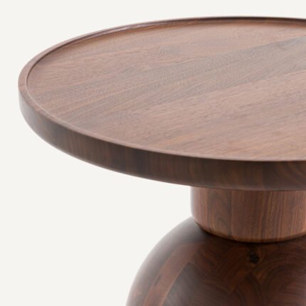 Table d'appoint en bois massif PRITI