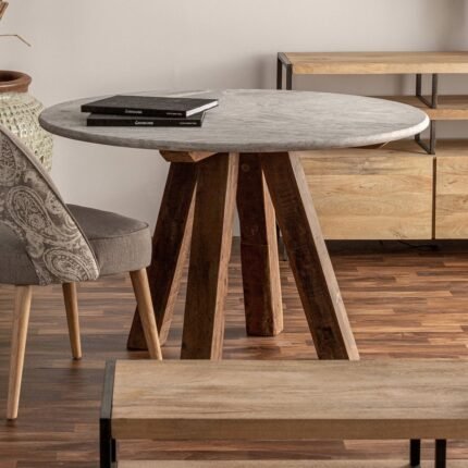 Table basse ronde en marbre PRITI