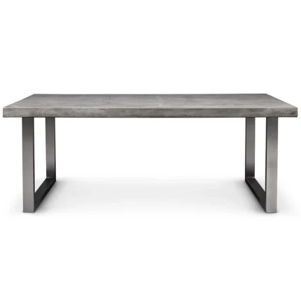 PRITI Miller Concrete Rectangular Dining Table