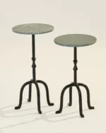 PRITI Cannes Nesting Tables Set | Small Round Nesting Table for Living Room , offices & Bedroom