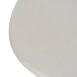PRITI WHITE COFFEE TABLE DM 57 X 57 X 40 CM