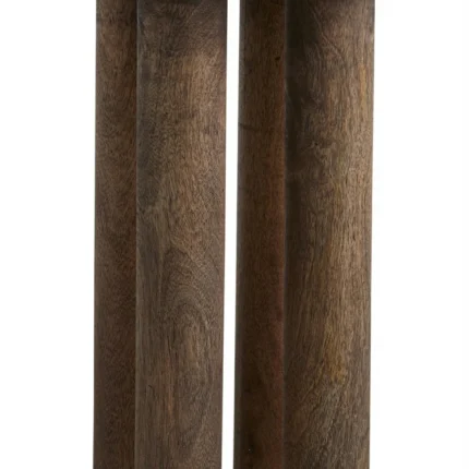 PRITI SIDE TABLE DARK BROWN