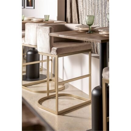 Table haute en bois PRITI