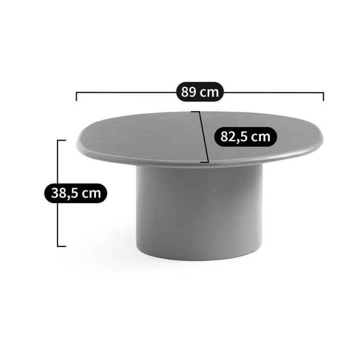 Table basse en bois massif PRITI