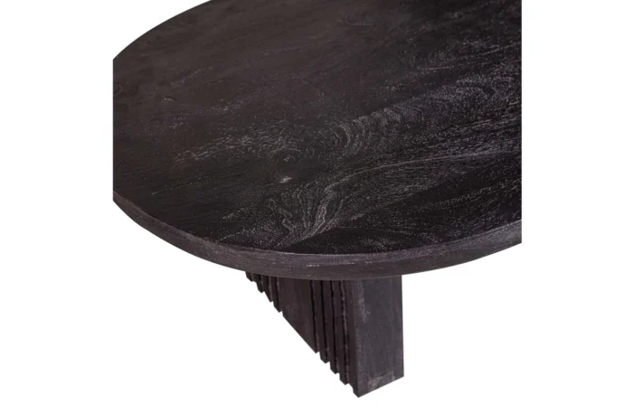 PRITI Coffee Table Wood Black