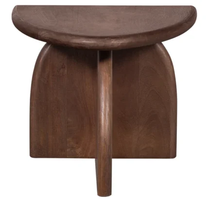 PRITI SIDE TABLE WOOD WALNUT 30X60X50CM