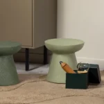 PRITI Side Table Olive Green