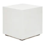 PRITI Bloc Concrete Outdoor Square End Table