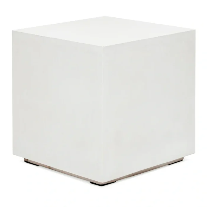 PRITI Bloc Concrete Outdoor Square End Table