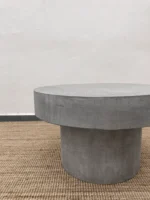 PRITI Volus Concrete Coffee Table