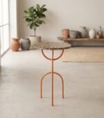 Exclusive PRITI Woodpecker Side Table