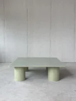 PRITI Coffee Table in Raw Green