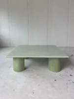 PRITI Coffee Table in Raw Green