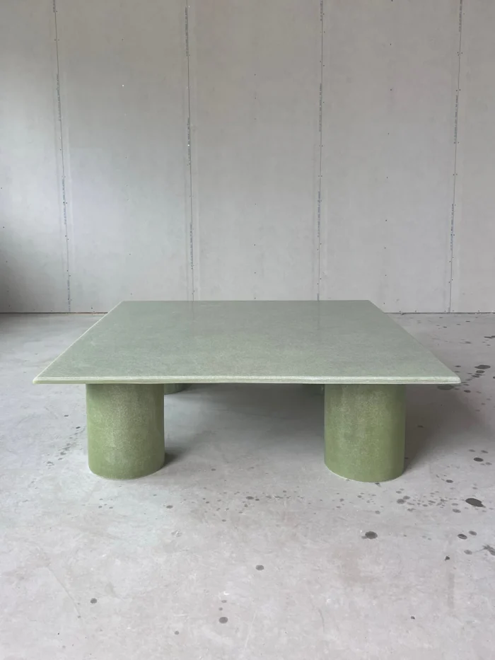 PRITI Coffee Table in Raw Green