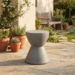 Exclusive Paloma Concrete Side Table - Priti - Image 2