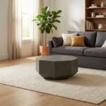 Concrete Charcoal Coffee Table - PRITI