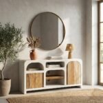 Hollow Sideboard with Cement Effect