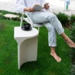 PRITI Isle Concrete Side Table