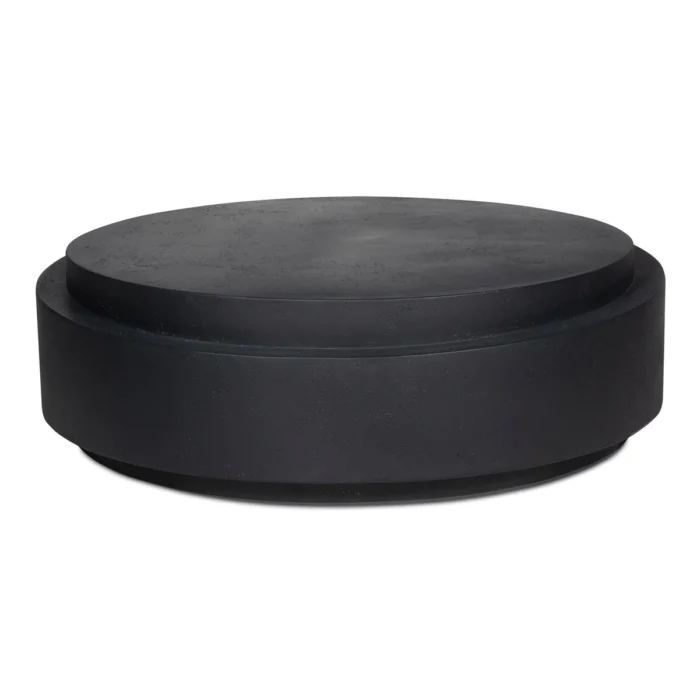 PRITI Cosmo Concrete Outdoor Round Coffee Table