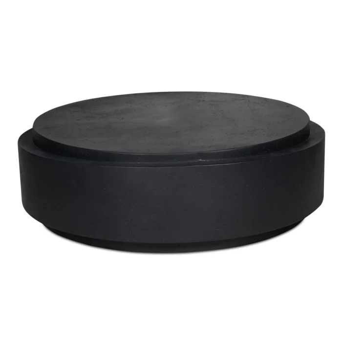 PRITI Cosmo Concrete Outdoor Round Coffee Table