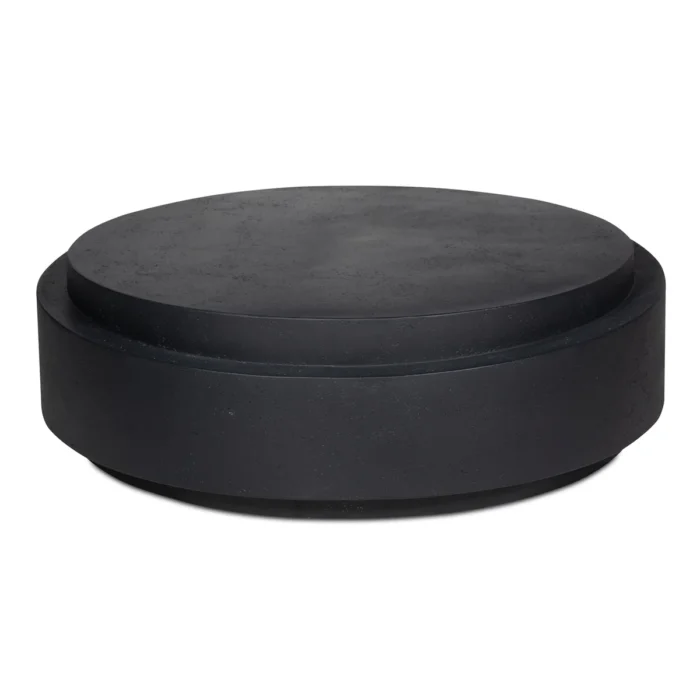 PRITI Cosmo Concrete Outdoor Round Coffee Table