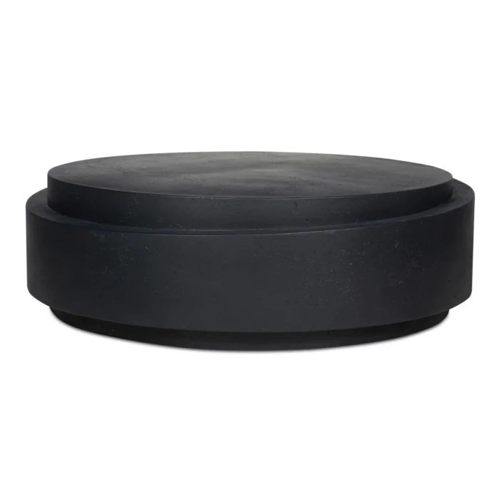 PRITI Cosmo Concrete Outdoor Round Coffee Table