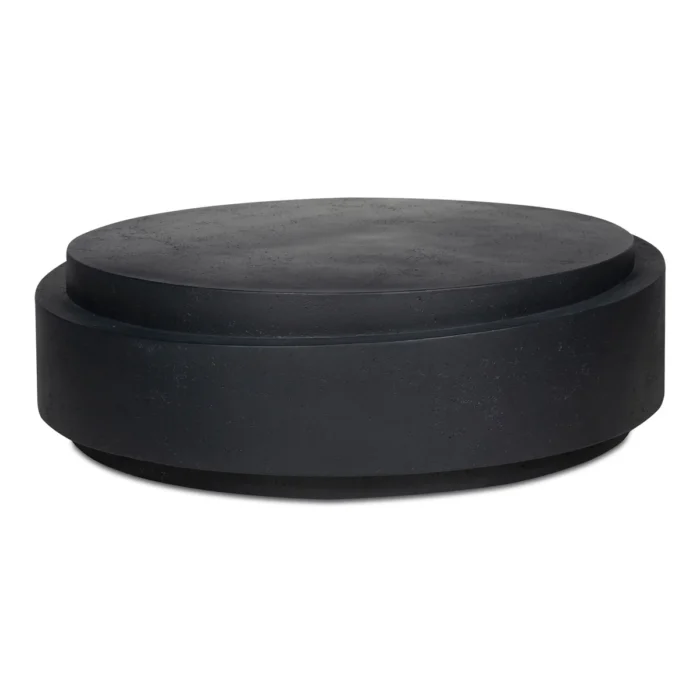 PRITI Cosmo Concrete Outdoor Round Coffee Table