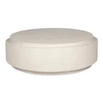 PRITI Cosmo Concrete Outdoor Round Coffee Table